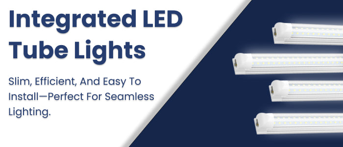 Integrated LED Tube Lights Banner
