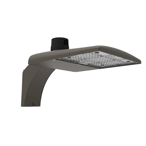 150W LED Area Light – Straight Arm Mount - High-Performance Outdoor Shoebox Light - Lumens Depot