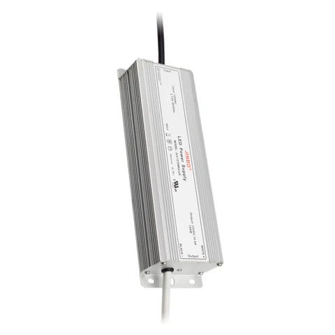 LED Power Supply - 150W - 12V DC - IP67 Waterproof - JLV-12150KA-US - UL Listed - Lumens Depot
