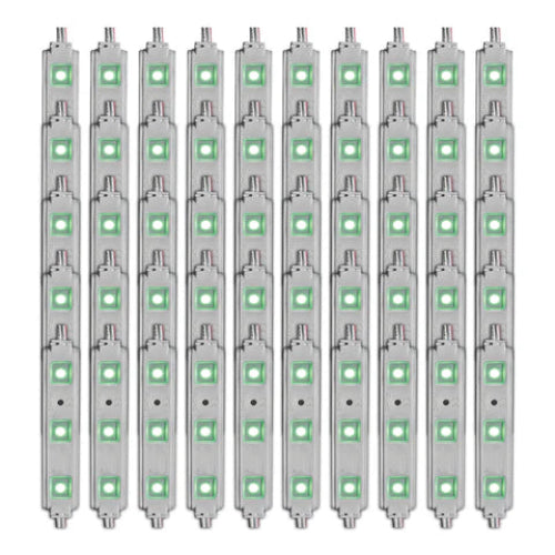 LED Sign Module - 0.72W - 66 Lumens - Green - 12V DC - 180° Beam Angle - With Diffuser - IP68 Waterproof - CE & ROHS Listed - Lumens Depot