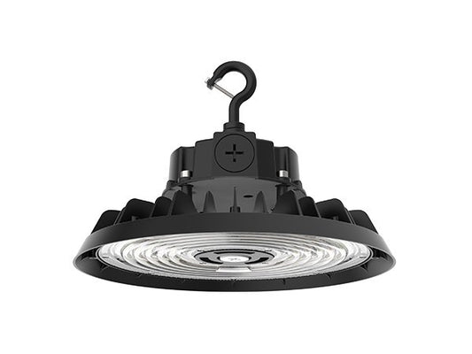 LED UFO High Bay Light, Selectable Watt 240W/200W/180W and CCT 4000K/5000K, 36,240 Lumens, 120-277 VAC - Lumens Depot