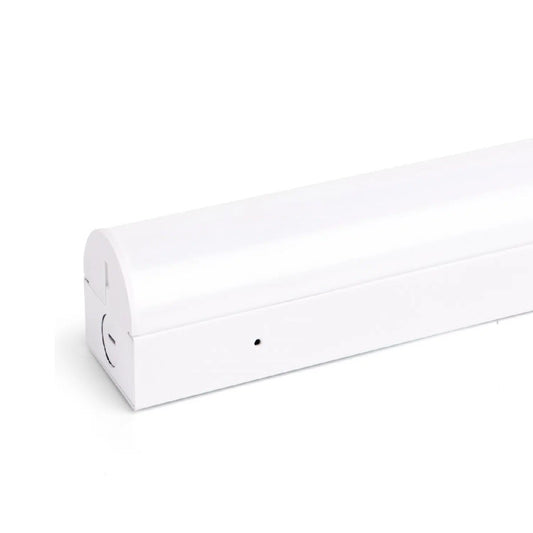4FT LED Linear Strip Light – 30W/36W/40W/50W Selectable – Up to 6,350lm – 3500K/4000K/5000K CCT Tunable – Round PC Lens – DLC 5.1 Premium – Commercial Indoor Lighting - Lumens Depot
