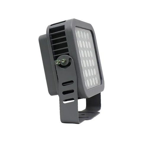 36W Green LED Flood Light - 8° Narrow Beam Angle - 100-277V - Grey Housing - ETL Listed - Lumens Depot