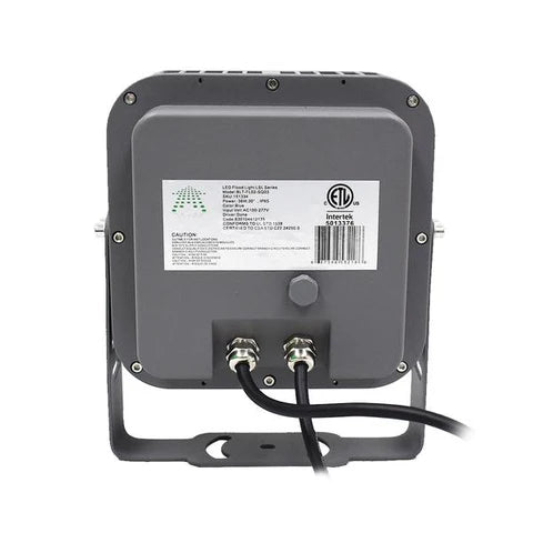 36W Green LED Flood Light - 8° Narrow Beam Angle - 100-277V - Grey Housing - ETL Listed - Lumens Depot