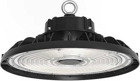 6FT Cord Dimmable Round LED High Bay Light - 150W/120W/100W - Energy-Efficient & High Lumen Output - Lumens Depot