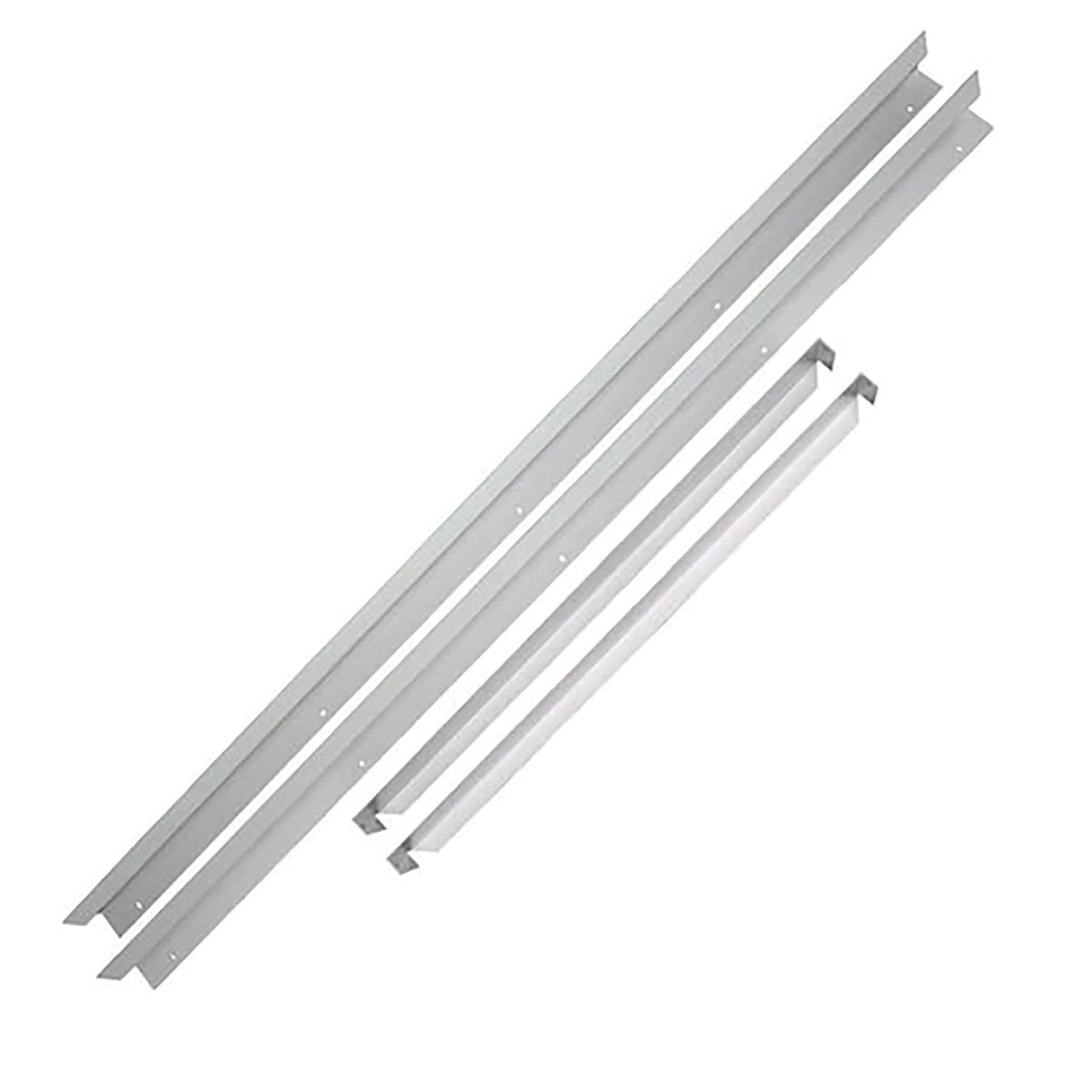 2x4 Surface Mount Kit for LED Flat Panel Light, Aluminum Ceiling Frame (24x48x3.13 inches) for Edge-Lit & Backlit Panels - Lumens Depot