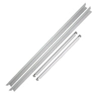 Surface Mount Kit for LED Flat Panel Light, 2x4, Aluminum Ceiling Frame (24x48x3.13 inches) for Edge-Lit & Backlit Panels