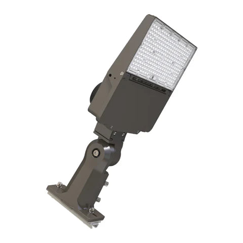 LED Area Light 150W, 20,000 Lumens, 5000K, Universal Bracket, High-Performance Shoebox Fixture for Outdoor Use - Lumens Depot