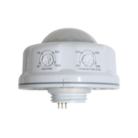 PIR Motion Sensor – Model 09 (2) Without Receptacle for HBF & LHBC LED Fixtures - Occupancy Sensor for Energy Efficiency