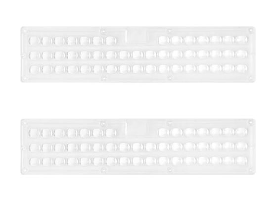 Small Milky Optical Lens (95°) for X-LHBC Linear High Bay - Soft Diffused Beam Accessory - Lumens Depot