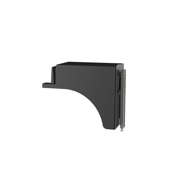 Square & Round Pole Mount Ver2 – Black - Universal Pole Bracket for XALH LED Area Lights - Lumens Depot