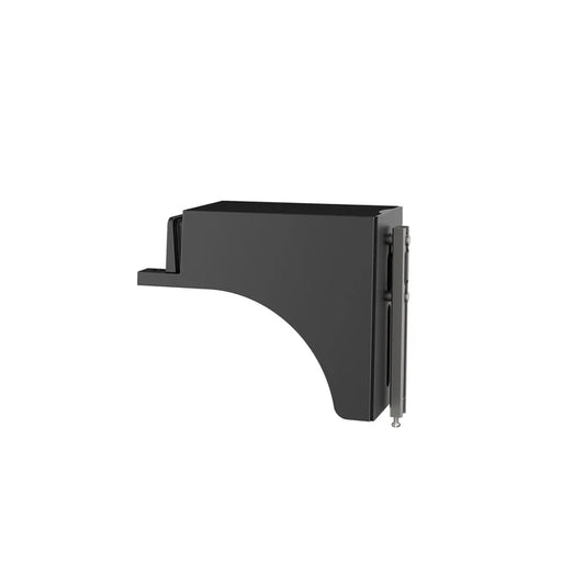 Square & Round Pole Mount Ver2 – Black - Universal Pole Bracket for XALH LED Area Lights - Lumens Depot