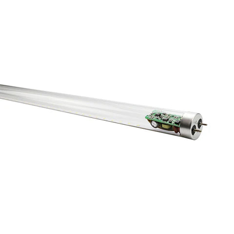 4FT LED T8 Tube - 18W - 2700 Lumens - 5000K - Type A+B - Single & Double-Ended - Clear Lens - 120-277V - UL Listed - Lumens Depot