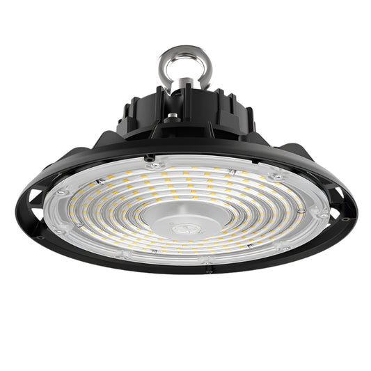 LED UFO High Bay Light, 240W/200W/150W, 6FT Cord, Selectable Watts and CCT, 36000 Lumens- 100-277 VAC - Lumens Depot