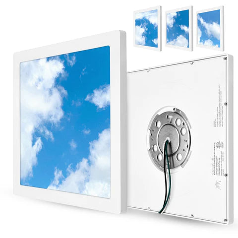 LED Recessed Downlight, 12" Square, 24W, 1200 Lumens, 5000K CCT, 120 VAC, ETL Listed - Lumens Depot
