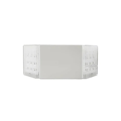 Dual Head LED Emergency Light – 3.6W - 200 Lumens - 6000K Daylight - 120-277V - Double-Sided - UL Listed - 3.6V Ni-MH Battery – White - Lumens Depot