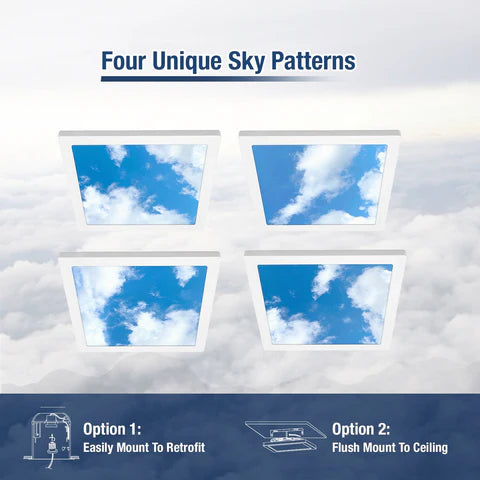 LED Recessed Downlight, 12" Square, 24W, 1200 Lumens, 5000K CCT, 120 VAC, ETL Listed - Lumens Depot