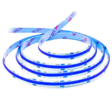 LED Tape Light - 50W - Blue - 24V - 16FT - 60W Driver - Double Layer - IP20 - UL Listed
