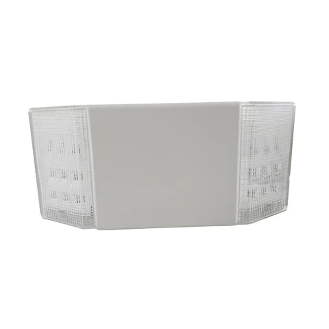 Dual Head LED Emergency Light – 3.6W - 200 Lumens - 6000K Daylight - 120-277V - Double-Sided - UL Listed - 3.6V Ni-MH Battery – White - Lumens Depot