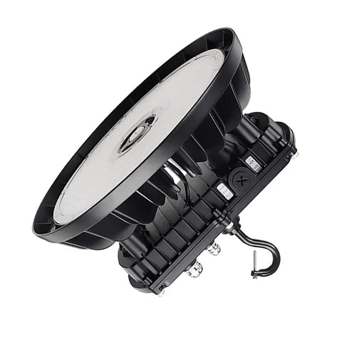 LED UFO High Bay, Selectable 240W/270W/310W and CCT 4000K/5000K, 46,500 Lumens, 120-277 VAC - Lumens Depot