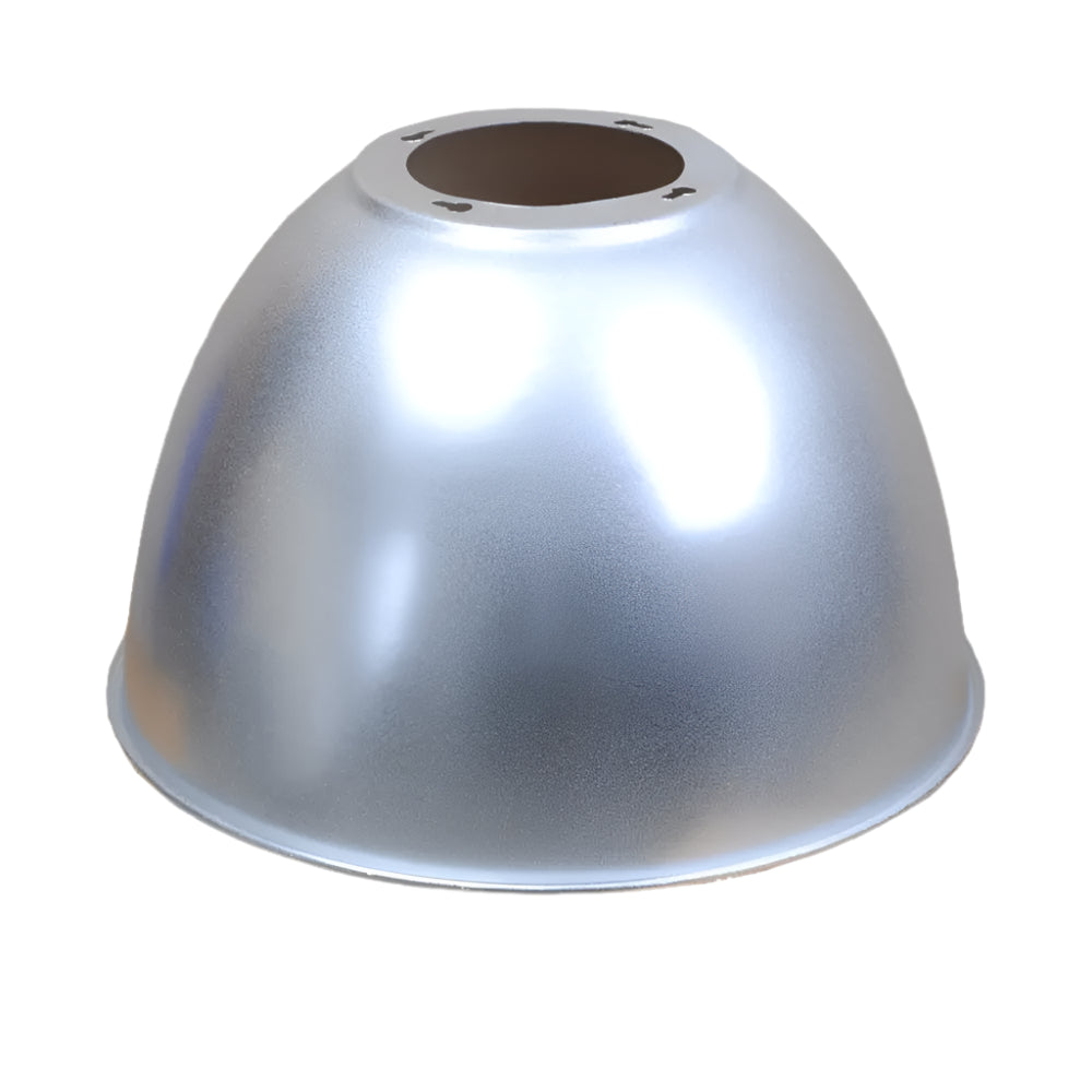 90° Aluminum Reflector (Silver) for 200W/240W LED High Bay Lights - Lumens Depot