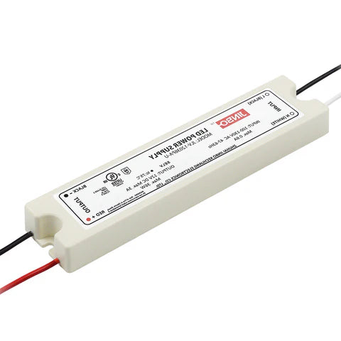 LED Power Supply - 36W - 12V DC - IP65 Waterproof - JLV-120 PA-U - UL Listed - Lumens Depot
