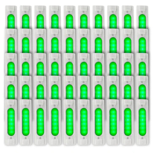 High-Efficiency LED Module - 1.8W - Green - 12V DC - IP65 Waterproof - UL Listed - Lumens Depot