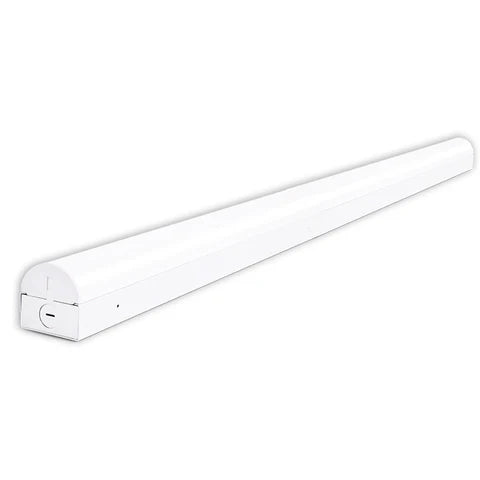 LED Linear Strip Fixture - Adjustable Wattage 60W/68W/72W/80W - 10,400 Lumens - CCT Adjustable 3500K/4000K/5000K - 8FT - IP20 - 120-277V - UL & DLC Listed - Lumens Depot