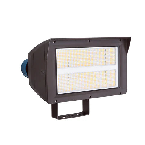 LED Flood Light – Adjustable Wattage 120W/150W/200W - Slip Fitter & Yoke Mount Included - High-Performance Outdoor Lighting - Lumens Depot
