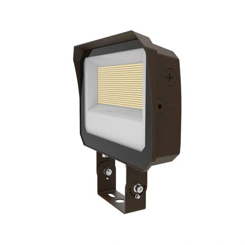 LED Flood Light with Yoke Mount – 35W/20W/15W – Built-in Photocell for Dusk-to-Dawn Automation - Lumens Depot