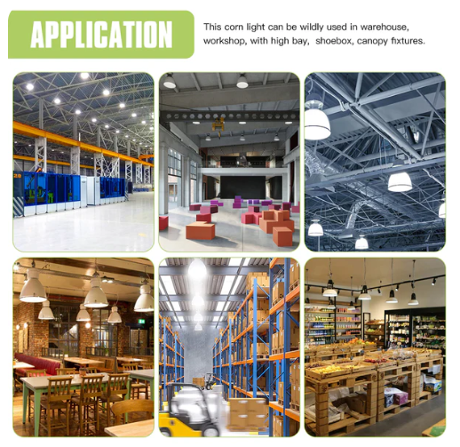 LED Corn Bulb, 250W, 37,500Lumens, 5700K, E39 Base, 277-480 VAC - Lumens Depot