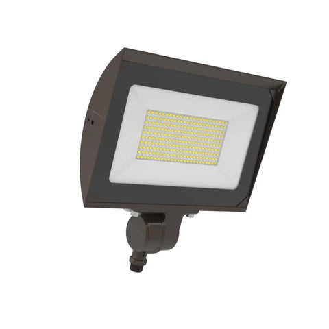 100W LED Flood Light with Knuckle Mount – High-Performance DOB Security & Landscape Lighting - Lumens Depot