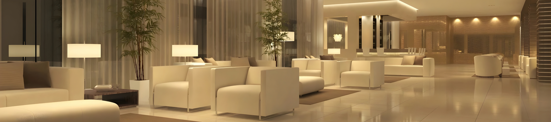 Efficient, elegant lighting for hotels 