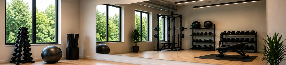 Complete Guide to Gym Mirrors for Home Gyms & Commercial Spaces