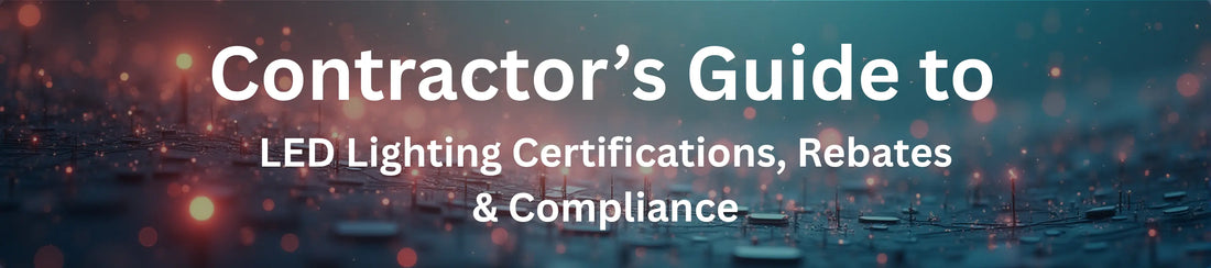 Contractor’s Guide to LED Lighting Certifications, Rebates & Compliance