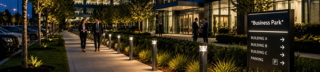 Best Outdoor Commercial Lighting Types for Different Applications