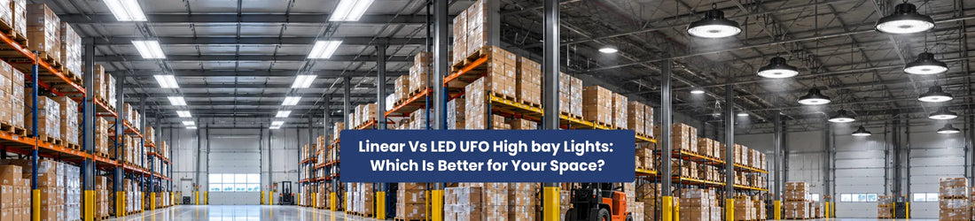 Linear Vs LED UFO High bay Lights: Which Is Better for Your Space?