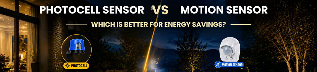 Photocell vs Motion Sensor Lighting: Which Is Better for Energy Savings?