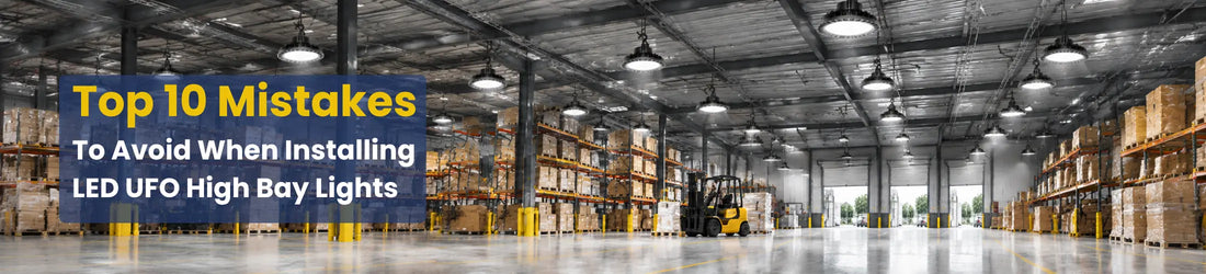 Top 10 Mistakes to Avoid When Installing LED UFO High Bay Lights