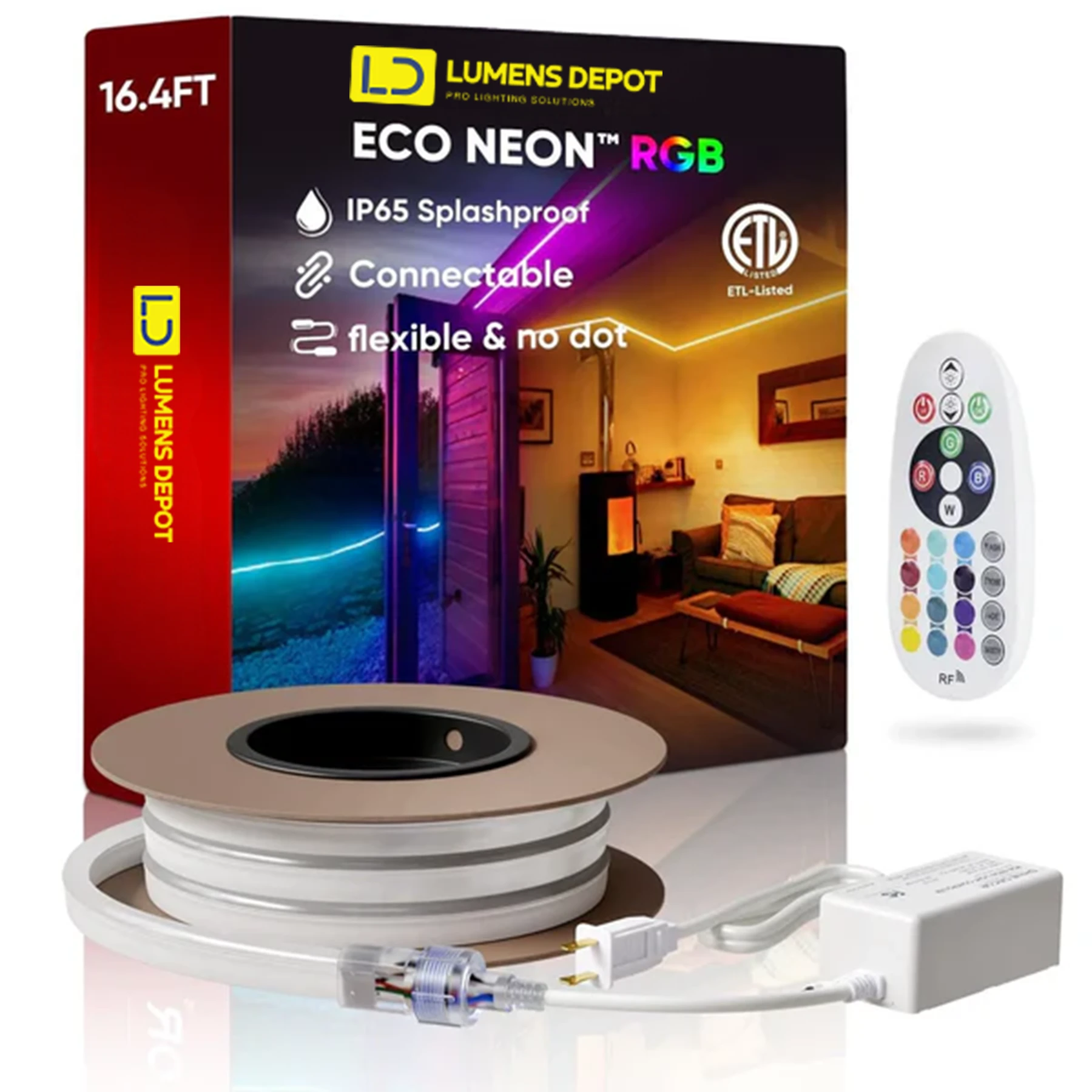 12V/24V Smart Neon Strip Lights