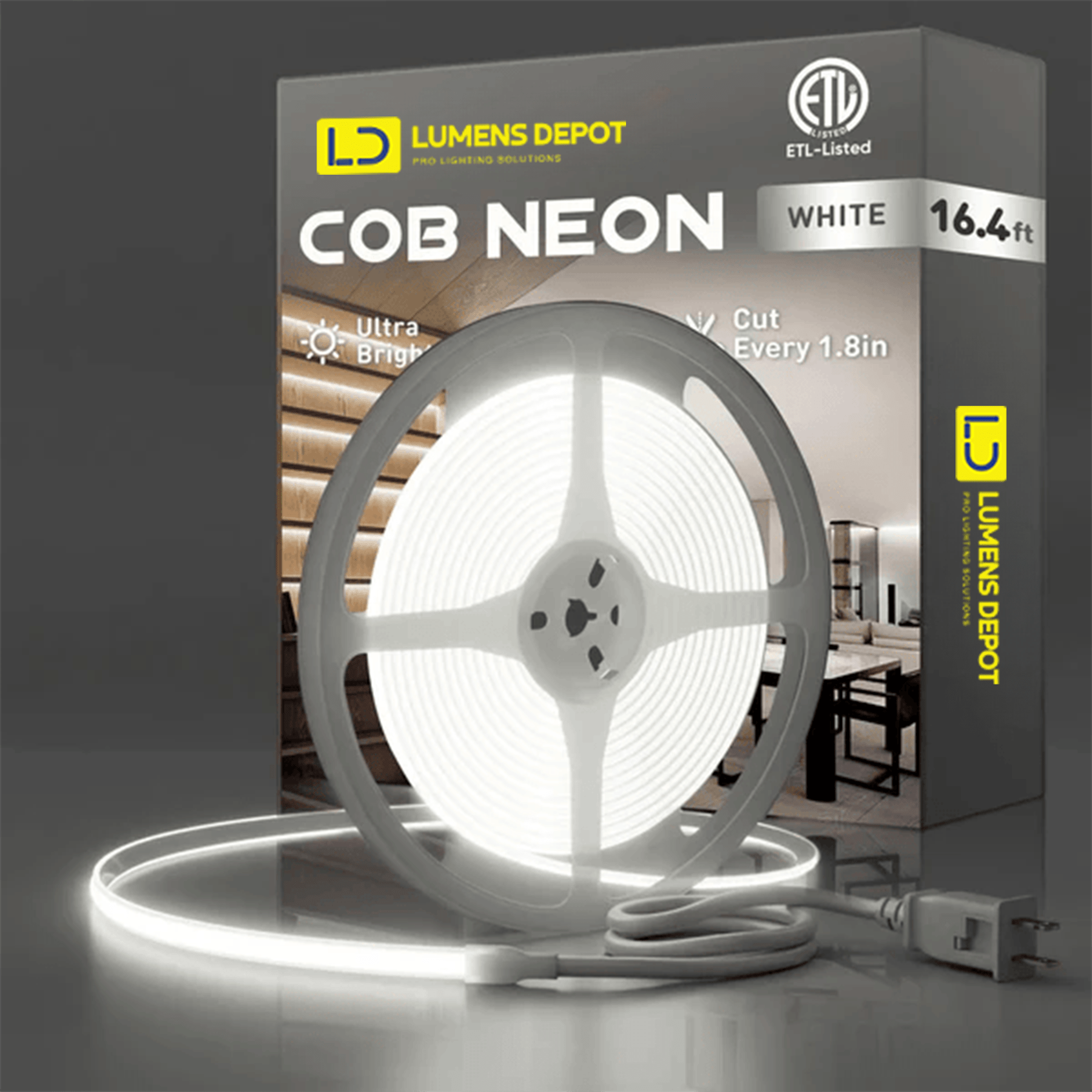 COB Neon Tape Lights- Peel and Stick | Lumens Depot
