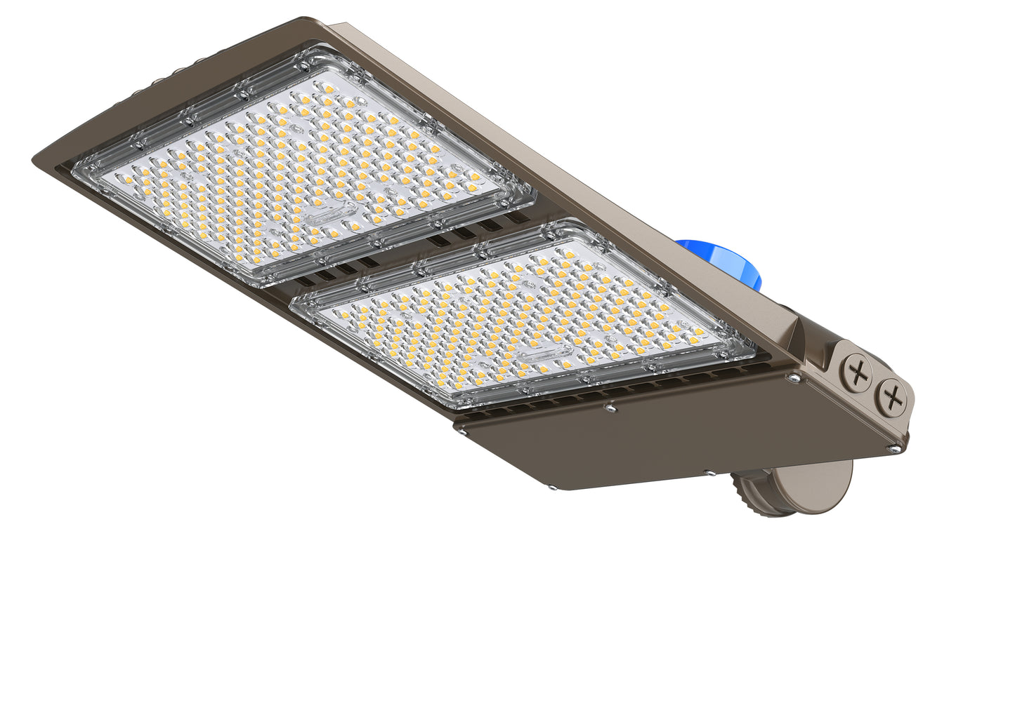 LED Parking Lot Light - Photocell Ready Base, 200W/240W/300W, 5000K, 45000 Lumens, 100-277 VAC, Shorting Cap Included - Lumens Depot