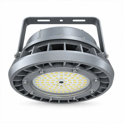 100W LED Explosion Proof Round High Bay Light, B Series, 5000K, 13500 Lumens, 100-277 VAC