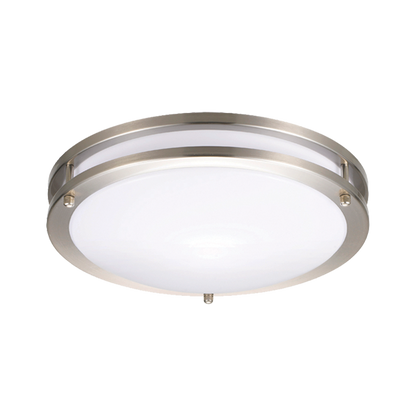 14" Dual-Ring LED Flush Mount Light with 5CCT Adjustable Selector