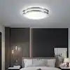 14" Dual-Ring LED Flush Mount Light with 5CCT Adjustable Selector