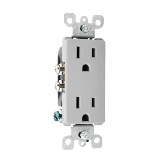 15A, 125 VAC, 5-20R, Decor Duplex TR Receptacle - Lumens Depot