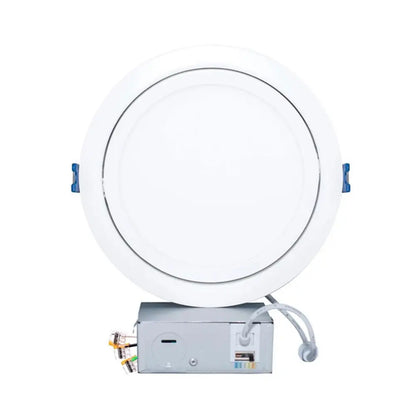 6-Inch Adjustable Swivel Canless Recessed Downlight with 5CCT Selector