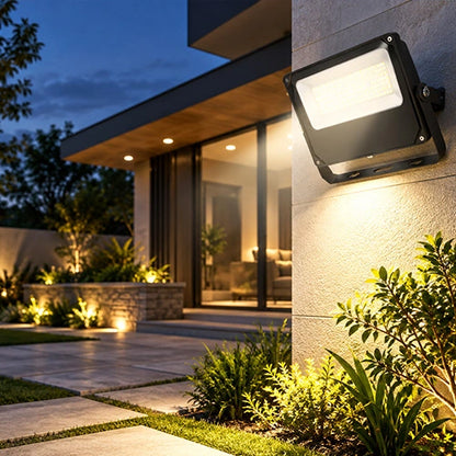 240W LED Flood Light with U-Shaped Mount – High Lumen Outdoor Security & Area Lighting - Lumens Depot