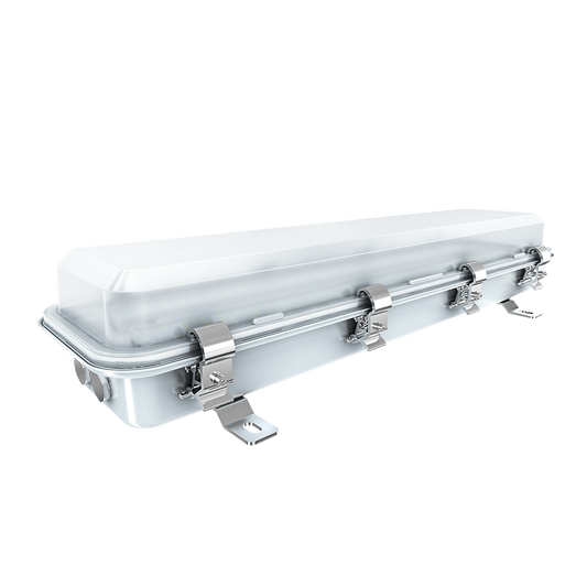 LED Explosion-Proof Flood Light - 30W LED Explosion LINEAR LIGHT, R Series, 5000K- Non Dimmable, 5600LM, AC100-277V - IP66 - Lumens Depot