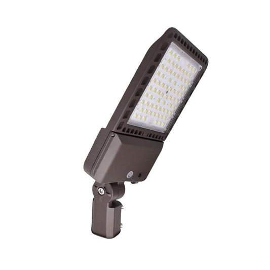 300W LED Parking Lot Light, 4000K, 45000 Lumens, Slip-Fit Mount, Photocell-Ready Base